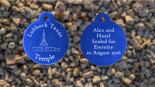 Lubbock Texas Temple Medallion