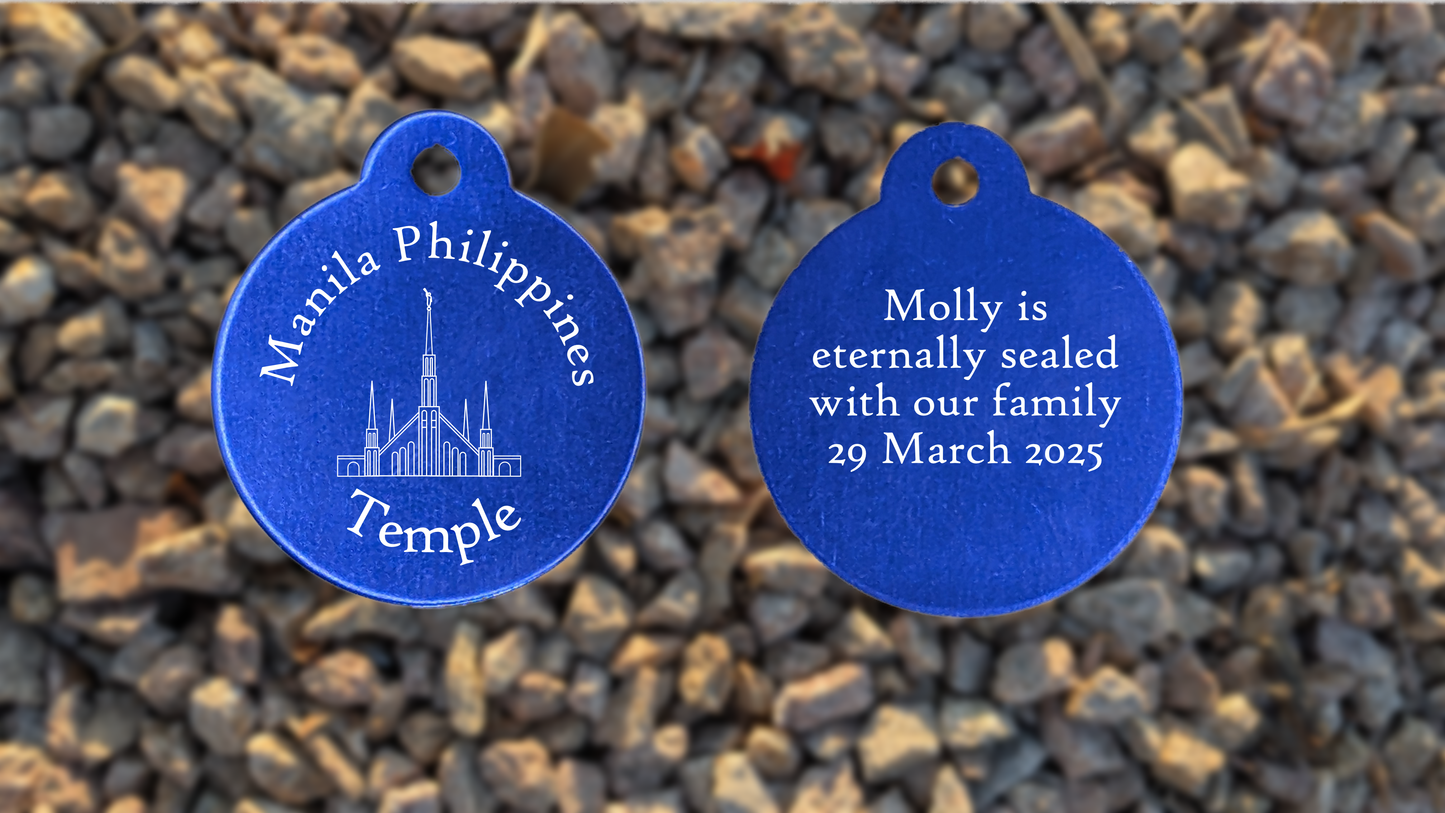 Manila Philippines Temple Medallion