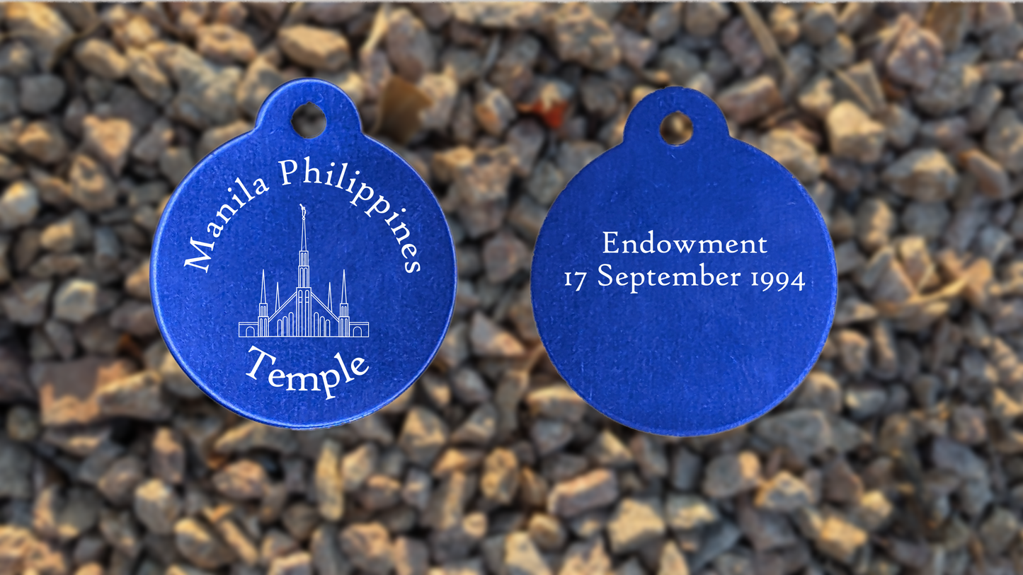 Manila Philippines Temple Medallion