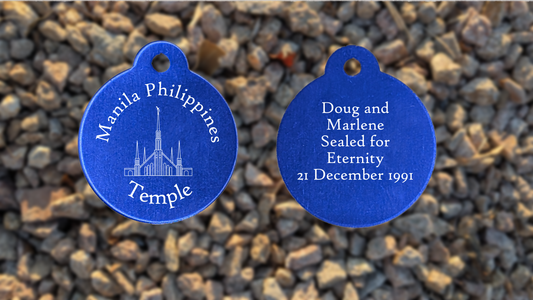 Manila Philippines Temple Medallion