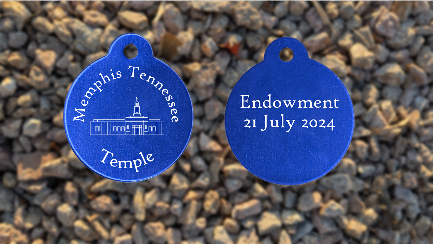 Memphis Tennessee Temple Medallion