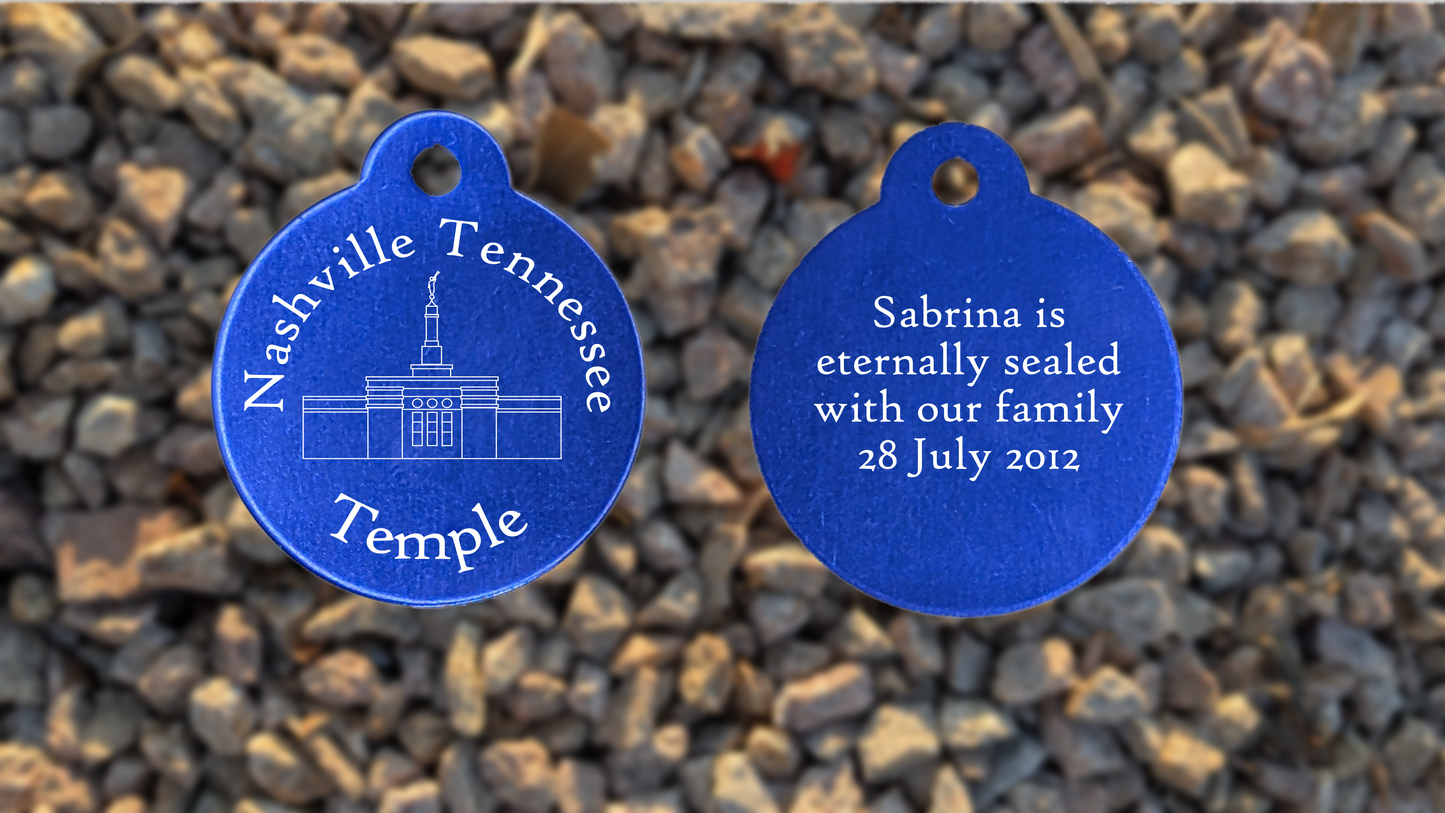 Nashville Tennessee Temple Medallion