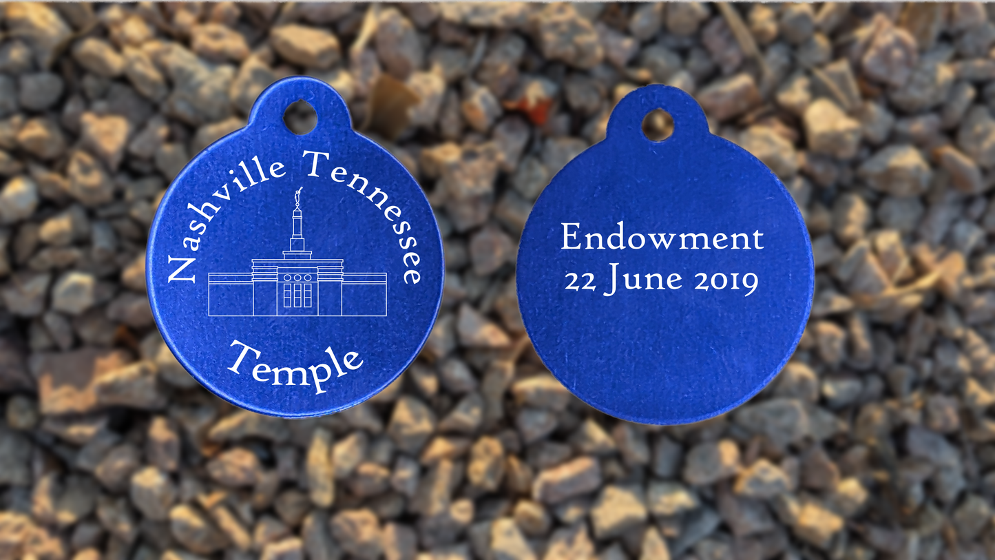 Nashville Tennessee Temple Medallion