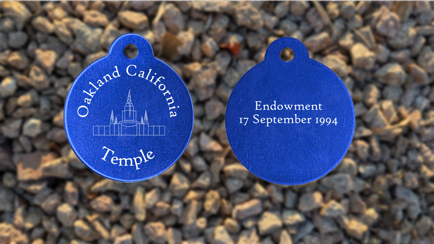 Oakland California Temple Medallion