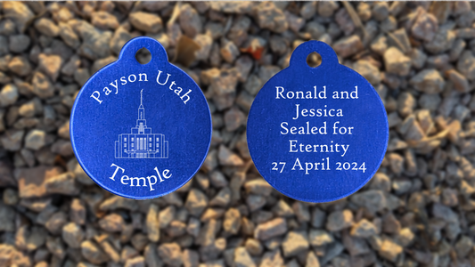 Payson Utah Temple Medallion