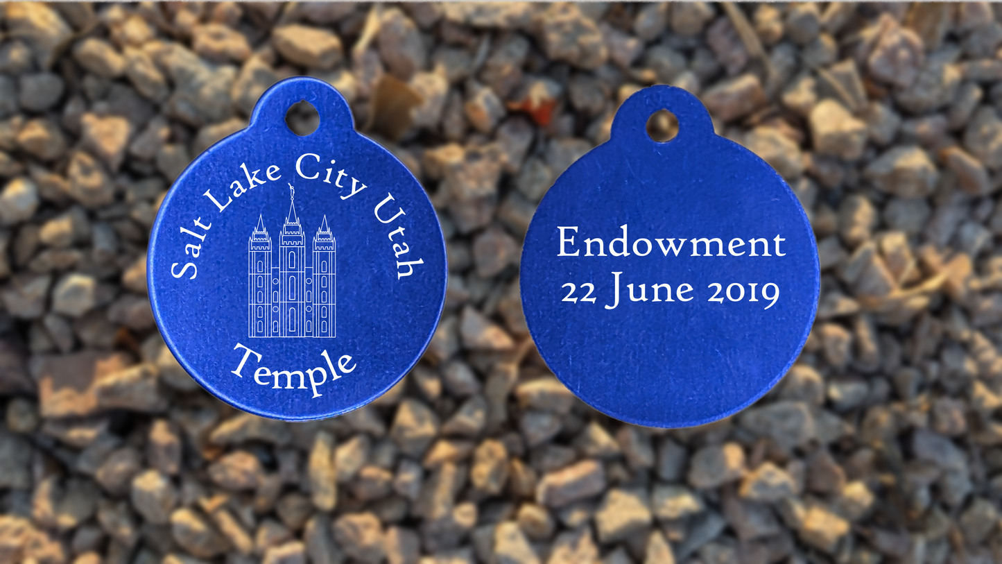 Salt Lake Temple Medallion