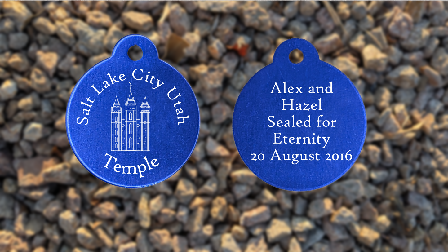 Salt Lake Temple Medallion