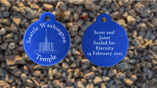 Seattle Washington Temple Medallion