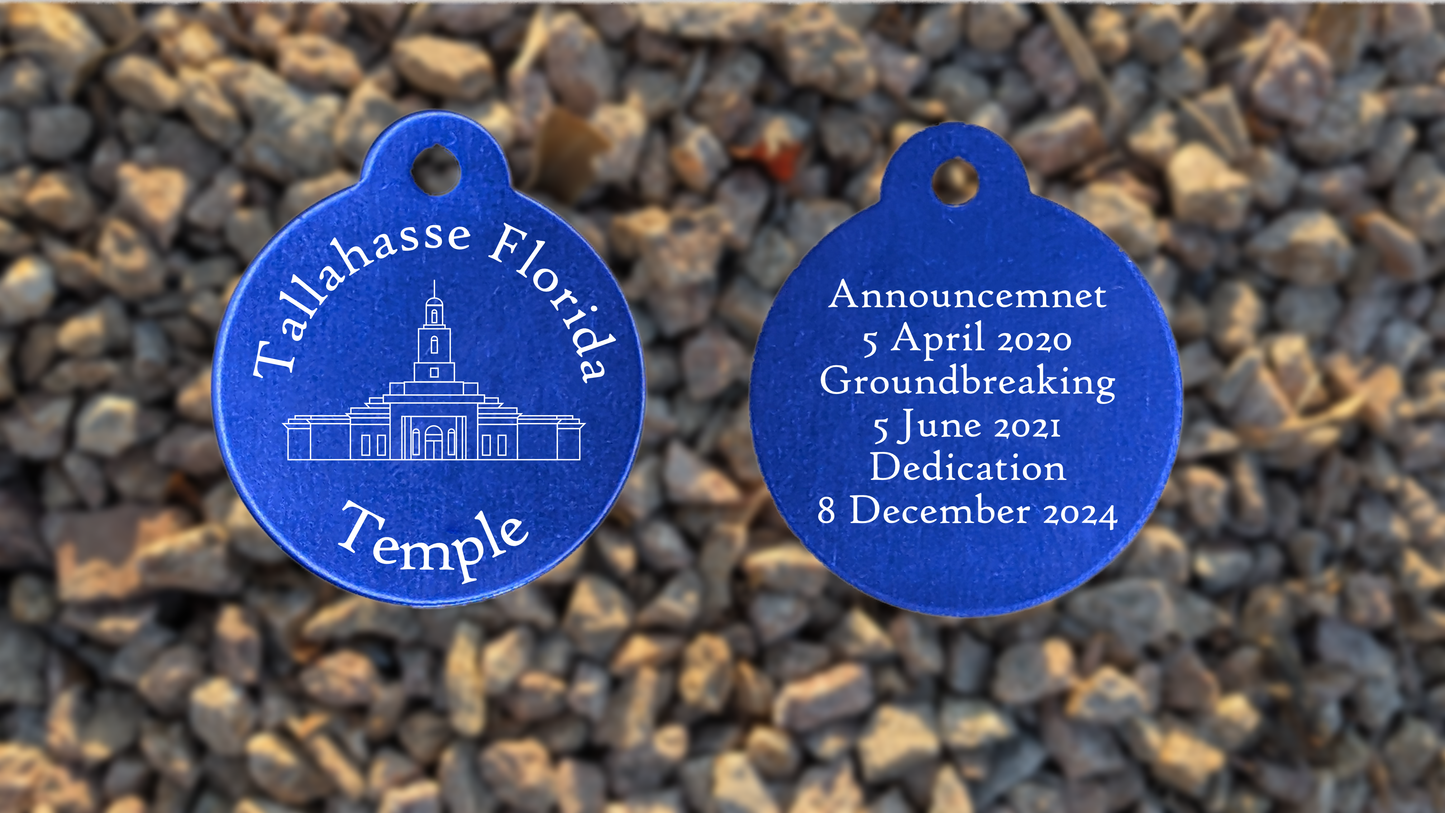 Tallahassee Florida Temple Medallion