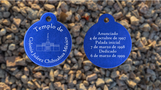 Colonia Juárez Chihuahua Mexico Temple Medallion