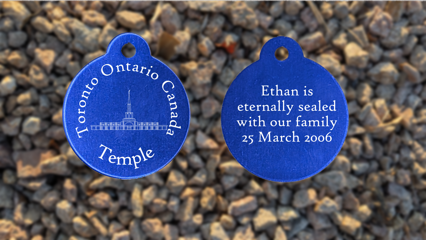 Toronto Ontario Temple Medallion