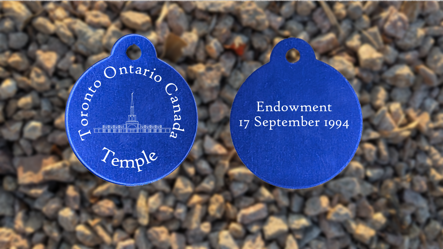 Toronto Ontario Temple Medallion