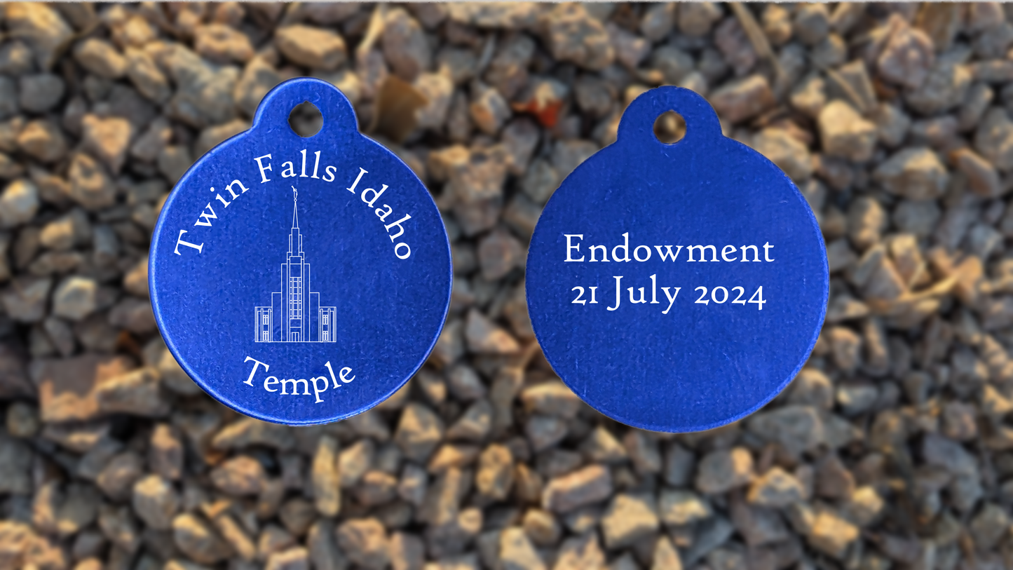 Twin Falls Idaho Temple Medallion