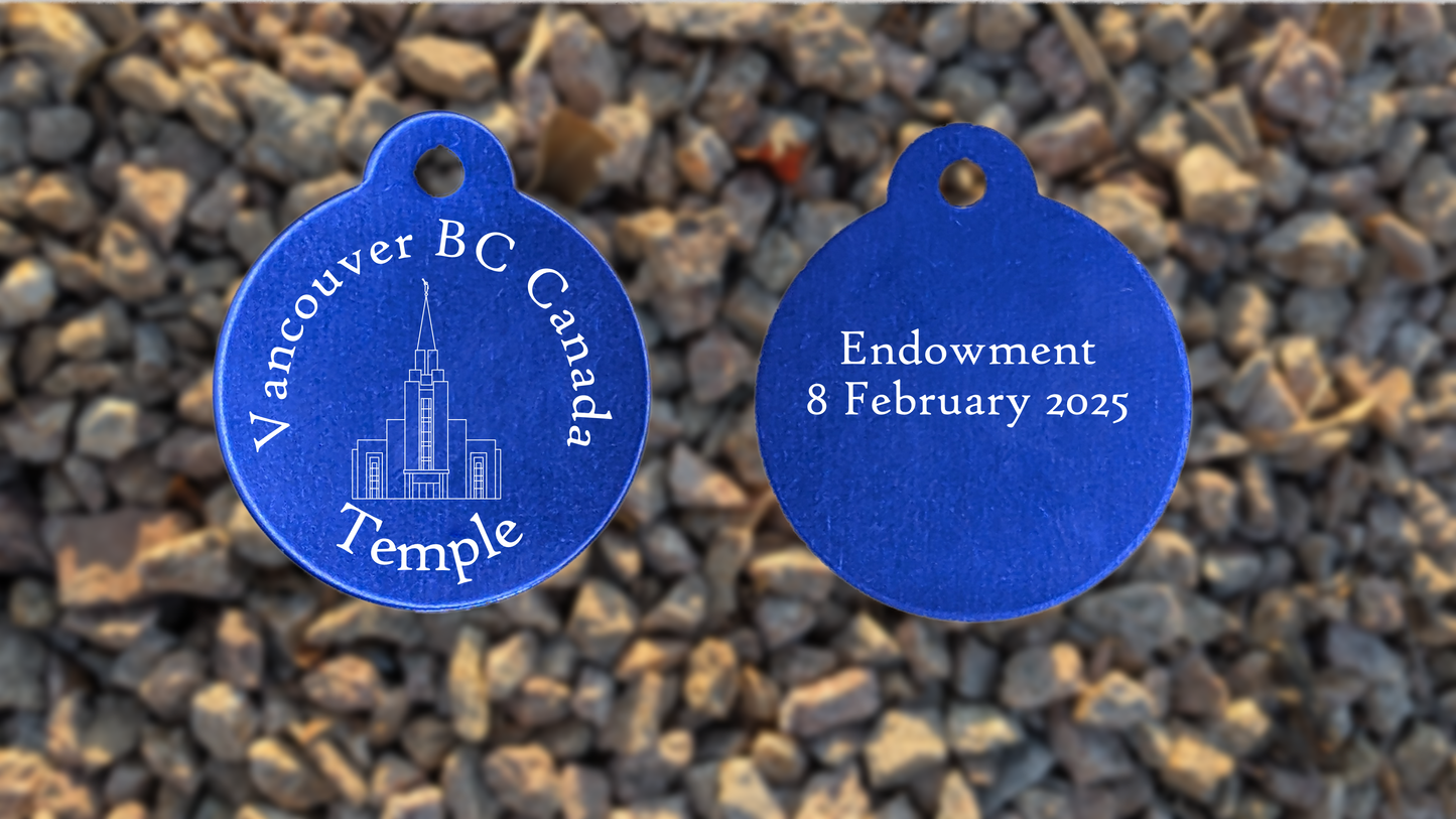 Vancouver British Columbia Temple Medallion