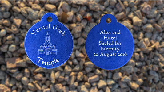 Vernal Utah Temple Medallion