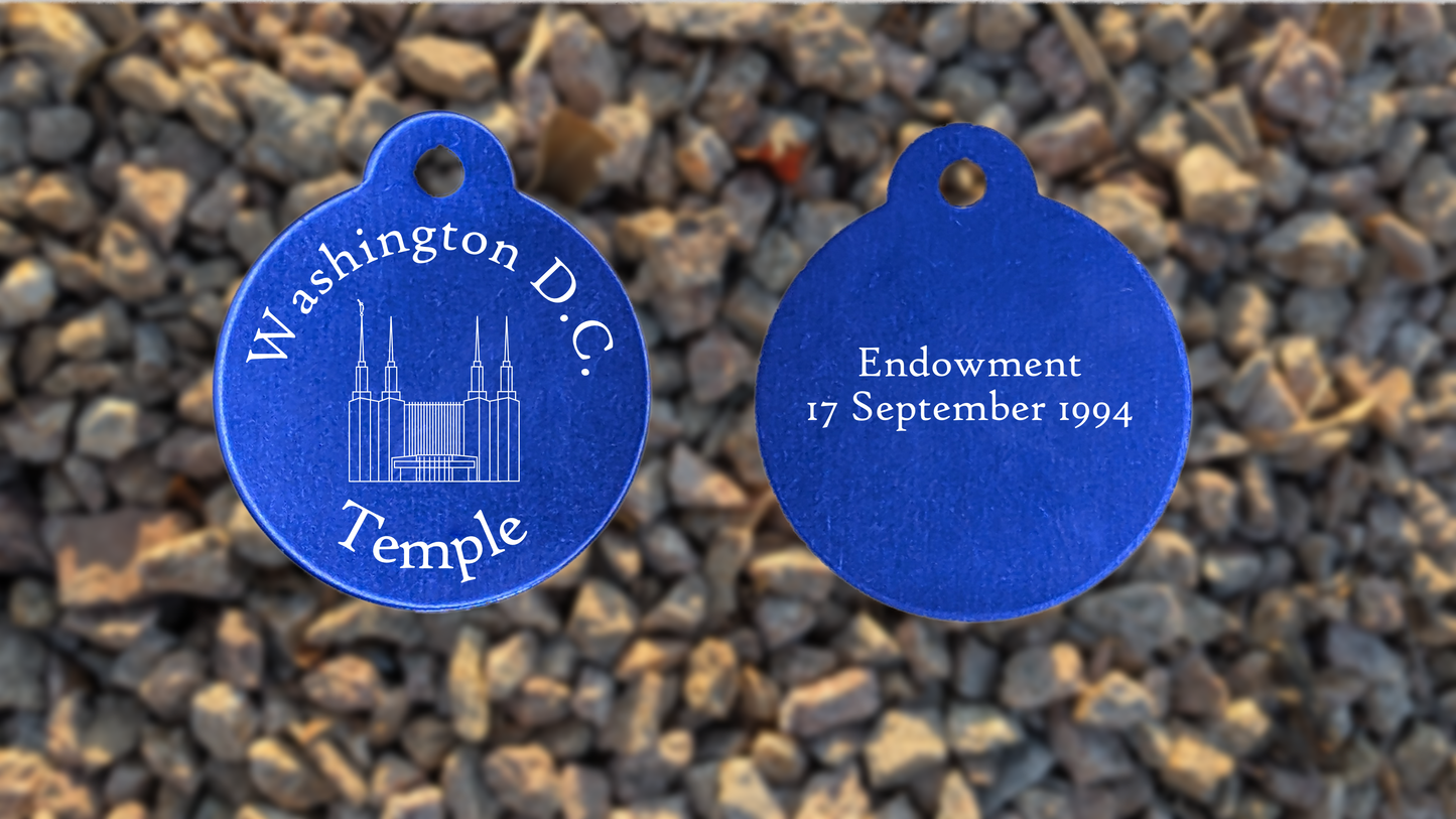 Washington D.C. Temple Medallion