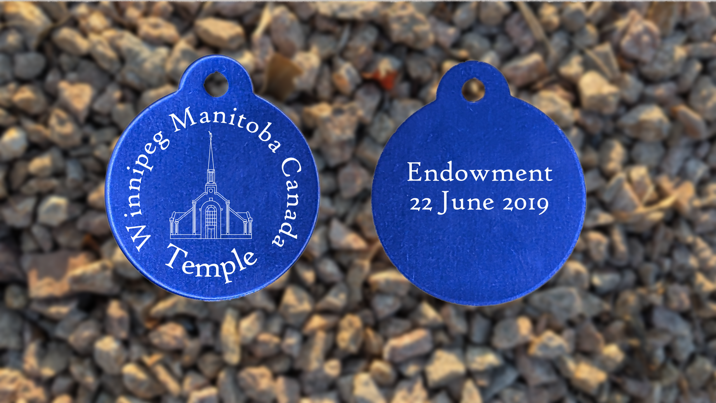 Winnipeg Manitoba Temple Medallion